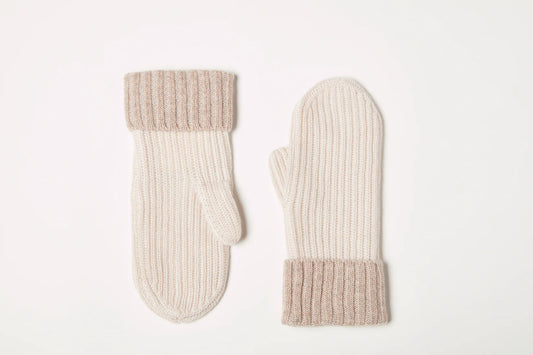 Plaited Rib Mitten