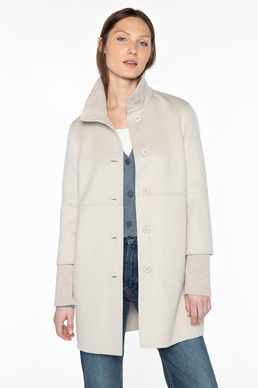 Button Front Coat