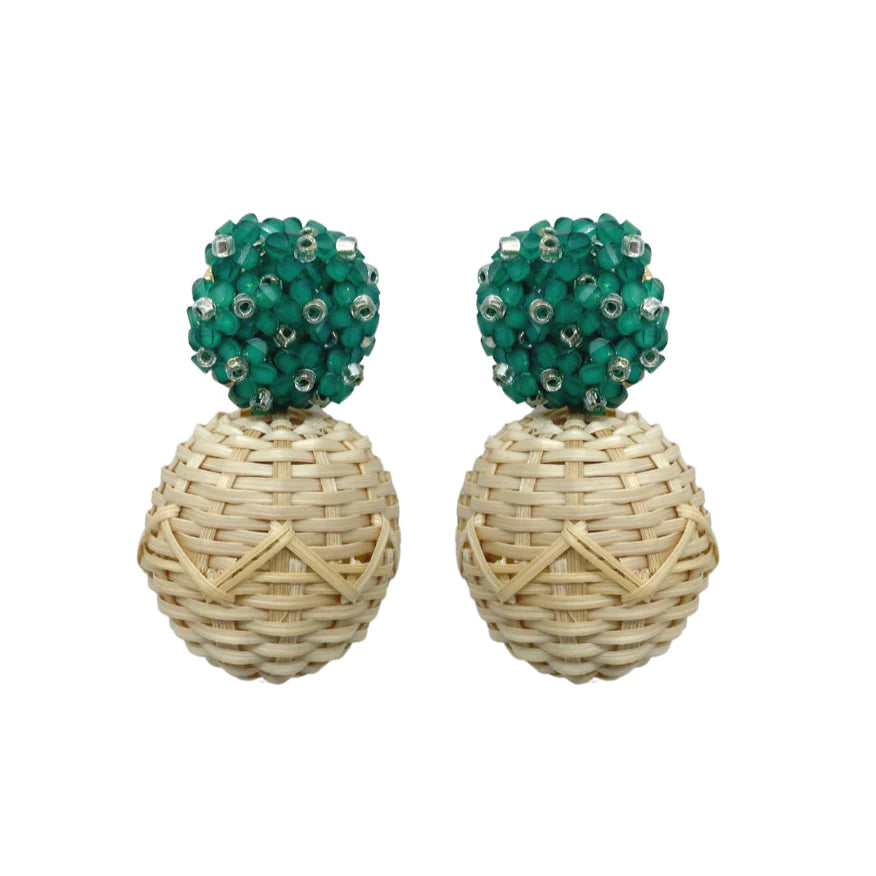 Liz Rattan Ball Earring