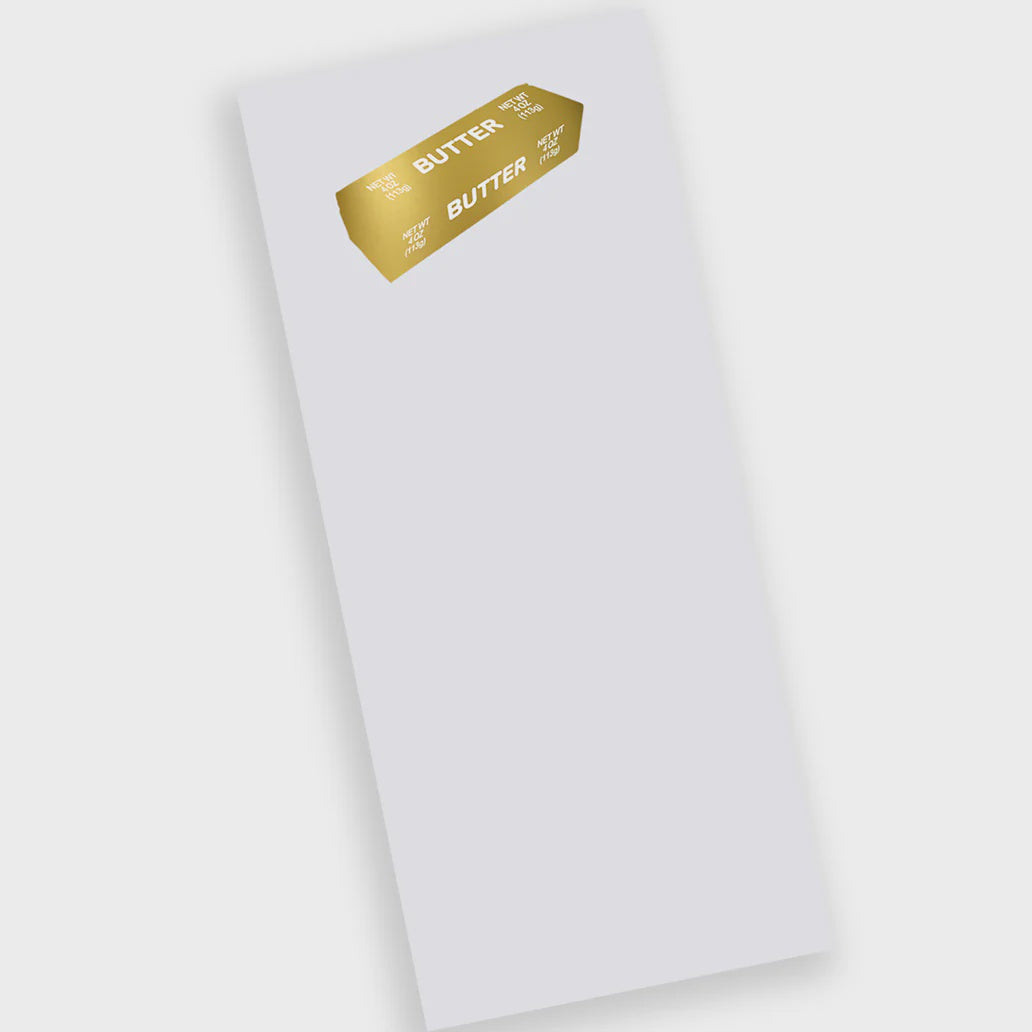 Gold Foil Butter Long Pad