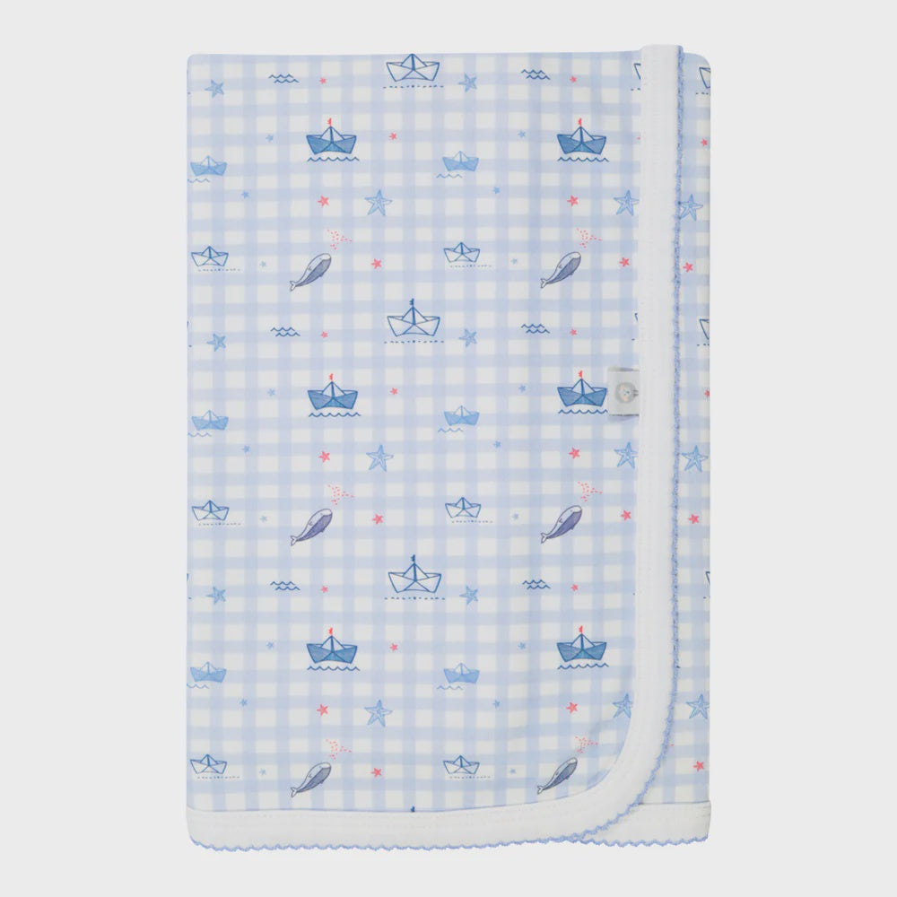 Sailor Baby Blanket