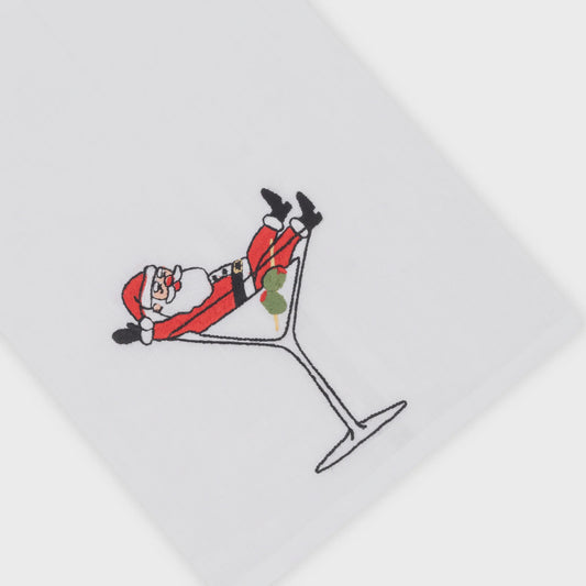 Martini Santa Tip Towel
