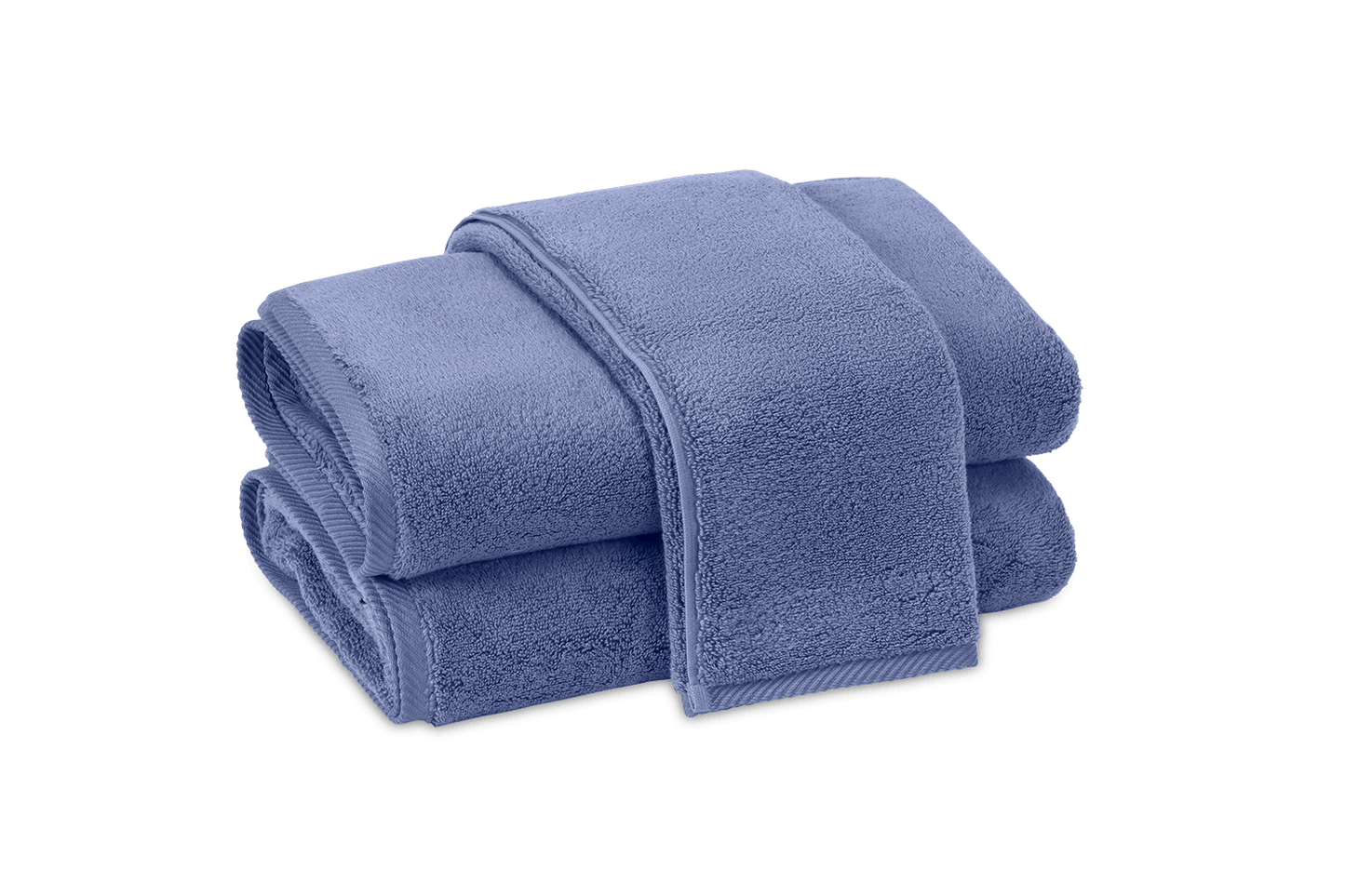 Milagro Washcloth - Periwinkle w/ Monogram