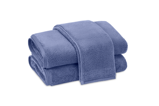 Milagro Washcloth - Periwinkle w/ Monogram