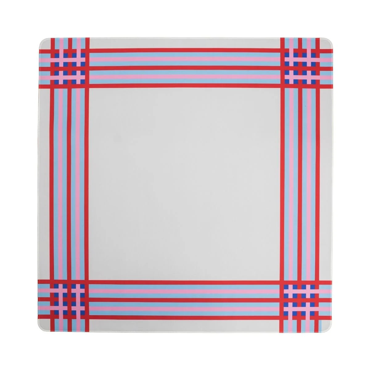 Mod Joker & Plaid Double-Sided Mahjong Mat