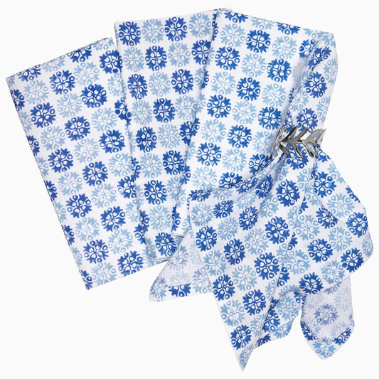 Bhavin Light Indigo Napkins - Set of 4