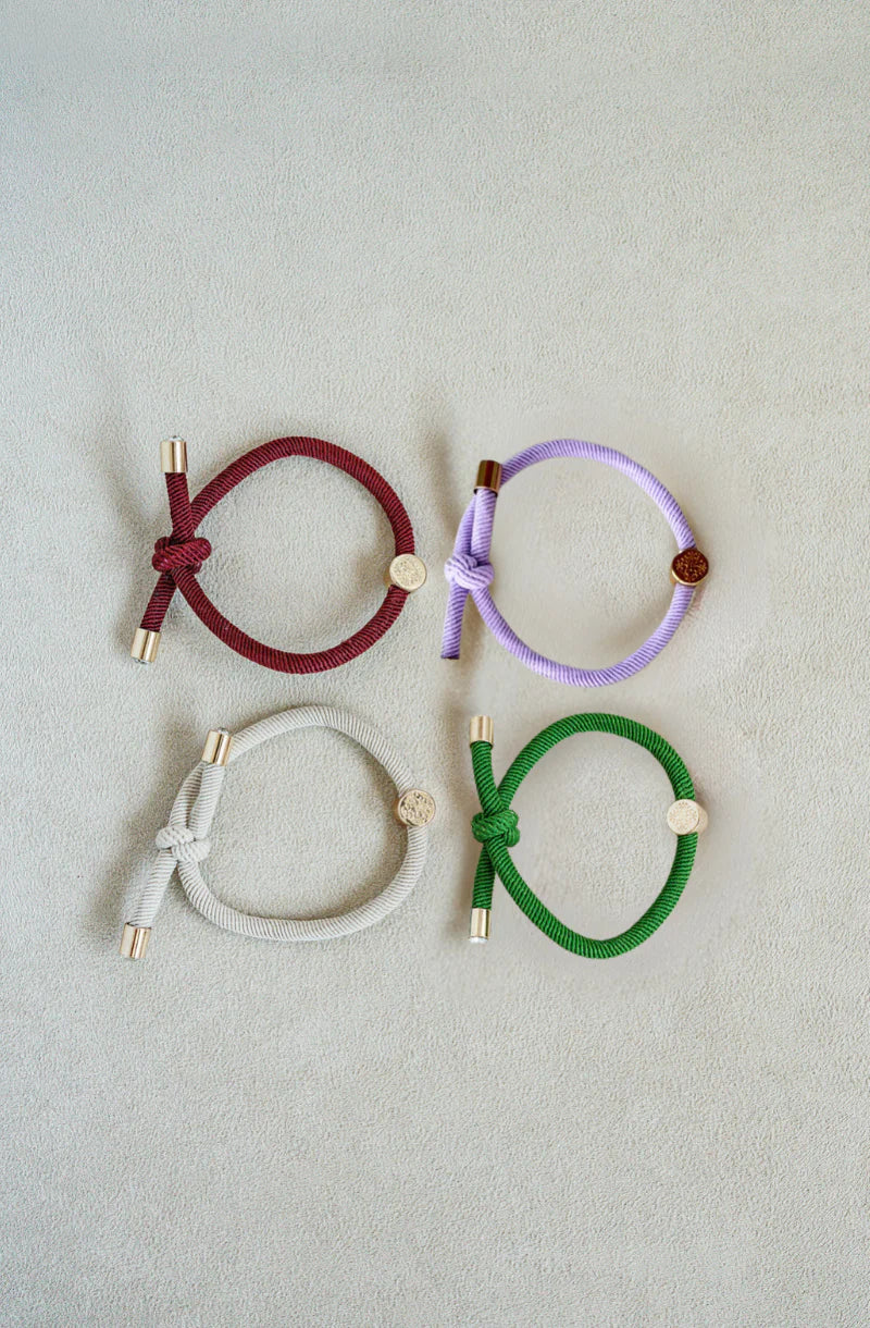 Smith & Co Hair Tie Set/4