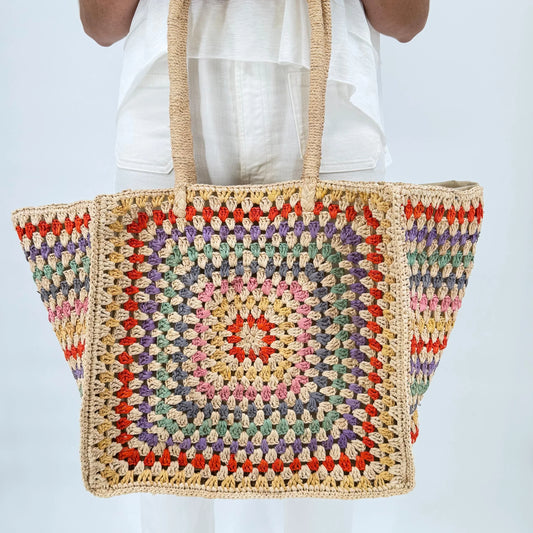 Camilla Raffia Bag