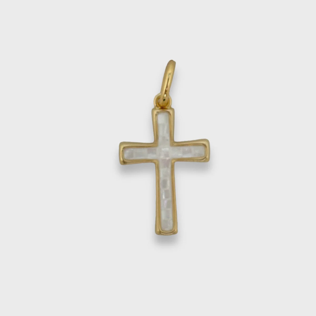 Shell Cross Pendant