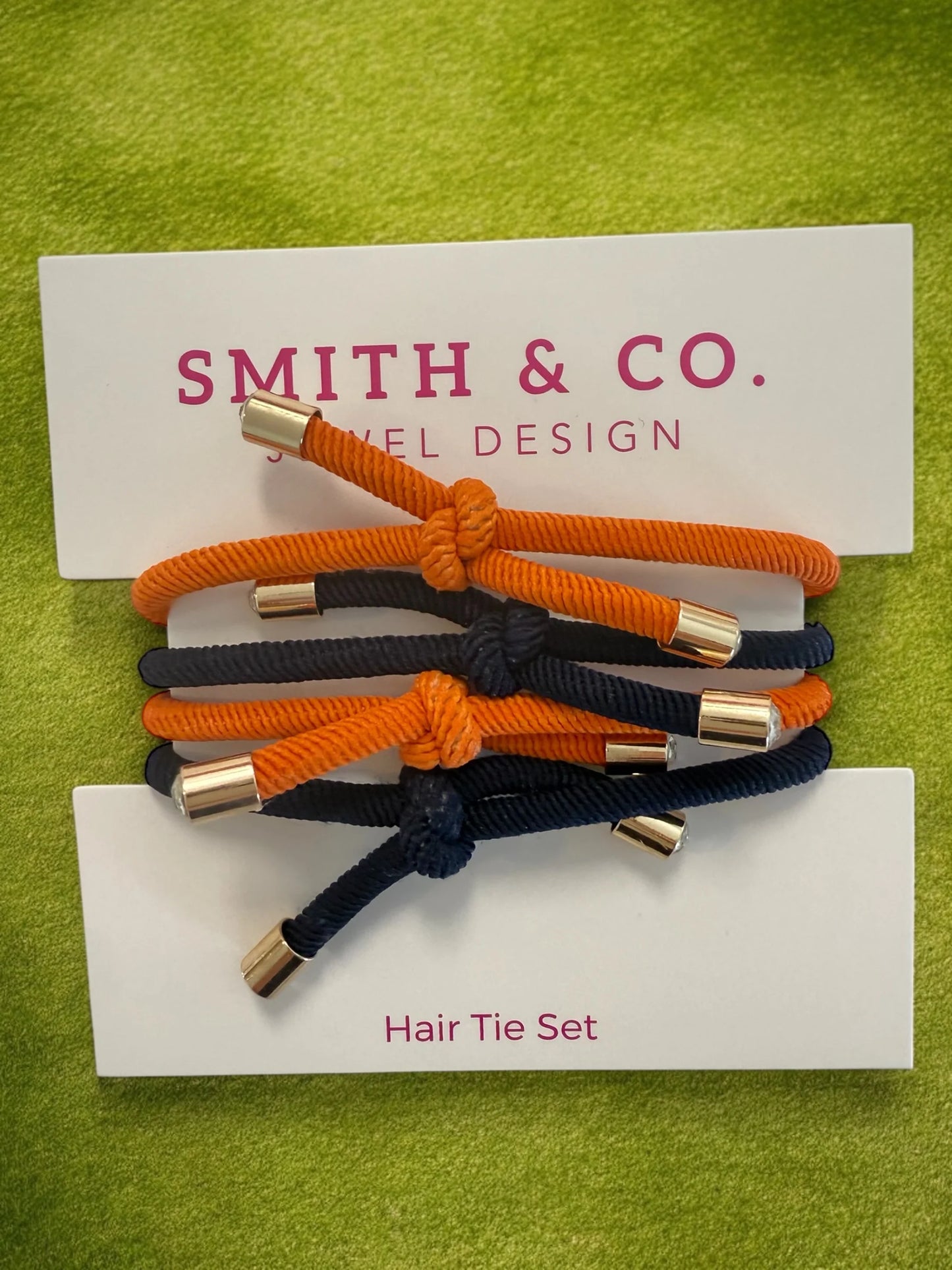 Smith & Co Hair Tie Set/4