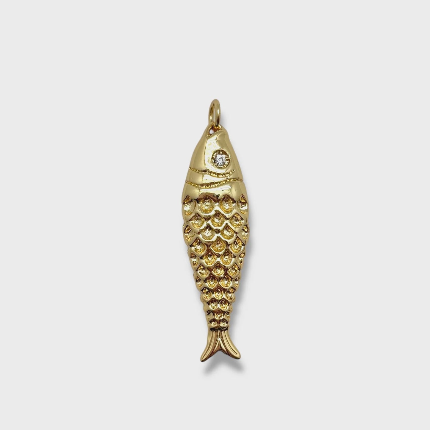 Golden Fish Pendant