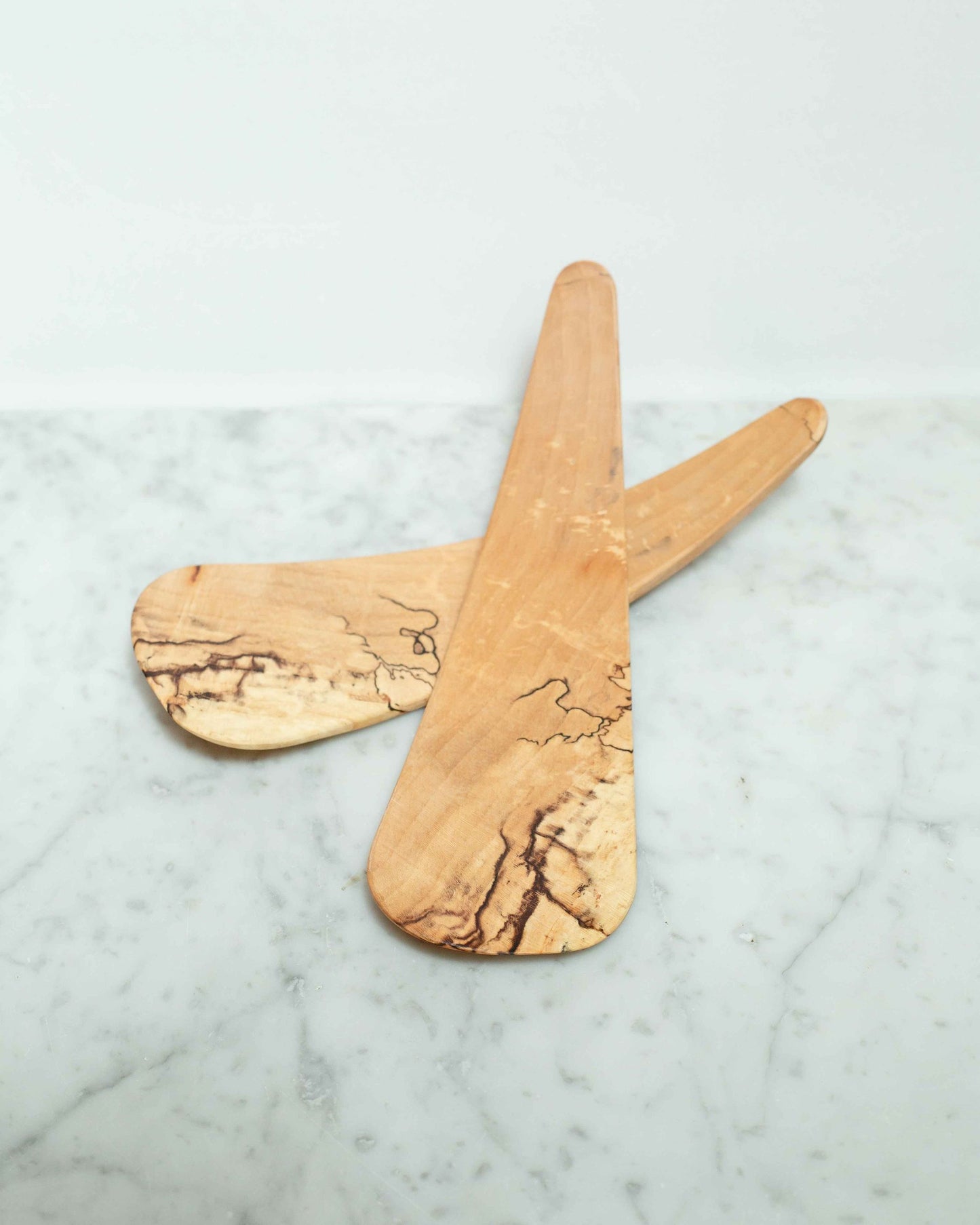 Salad Server Spalted -pair