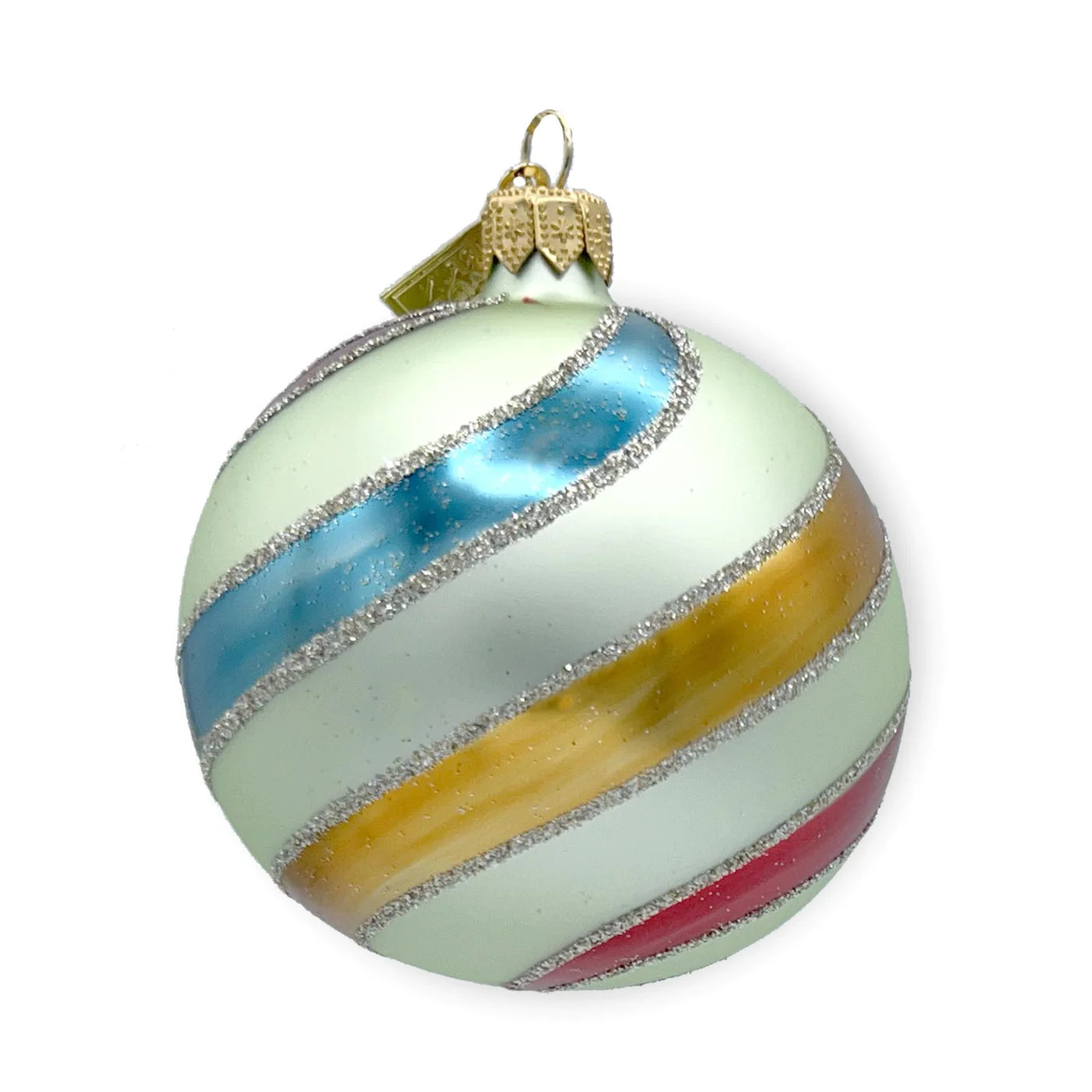 Ribbon Stripes Ornament