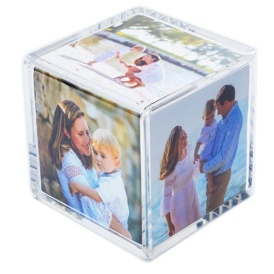 Retro Cube Picture Frame