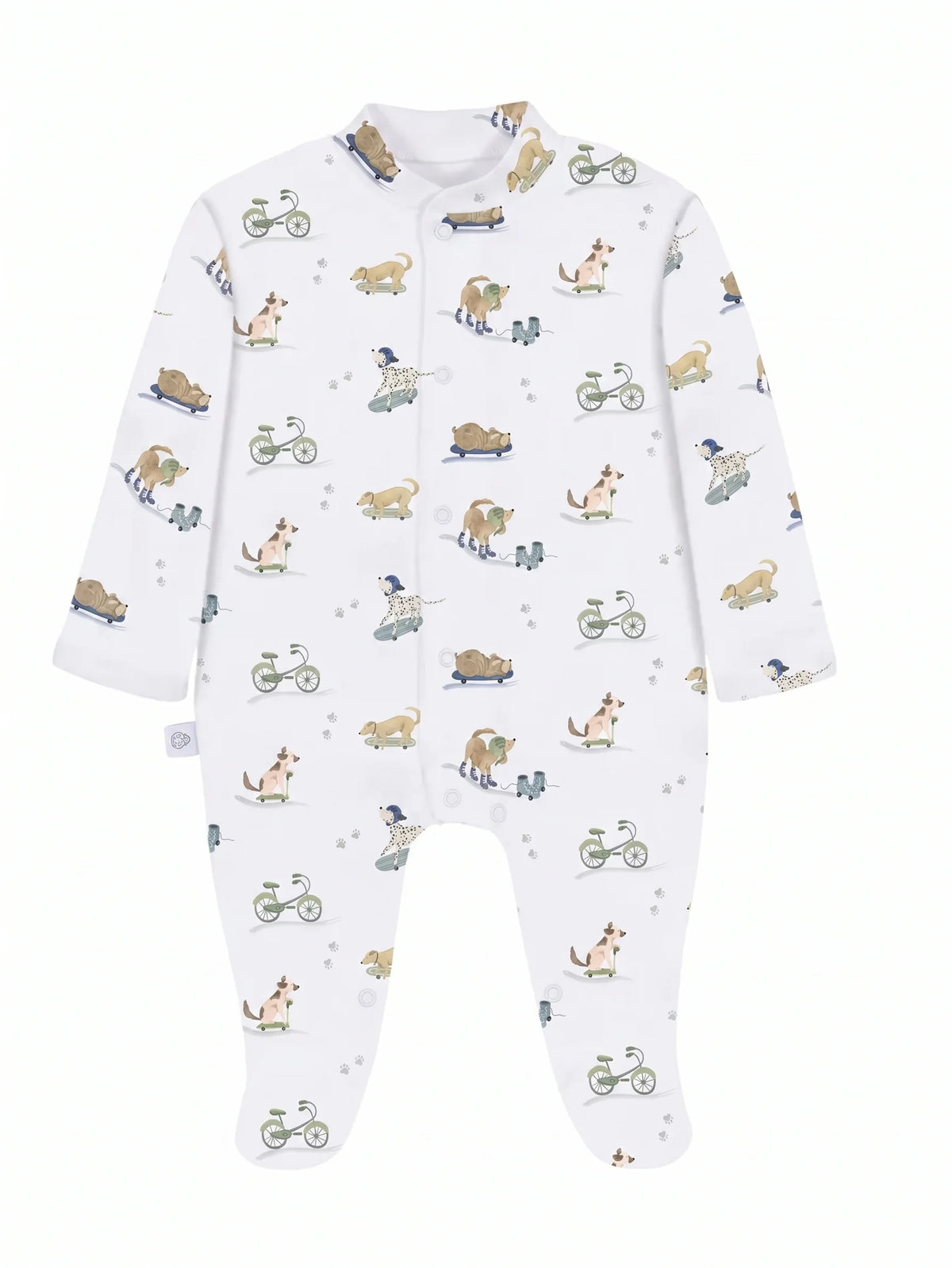 Roller Pups Pima One-Piece Pajamas