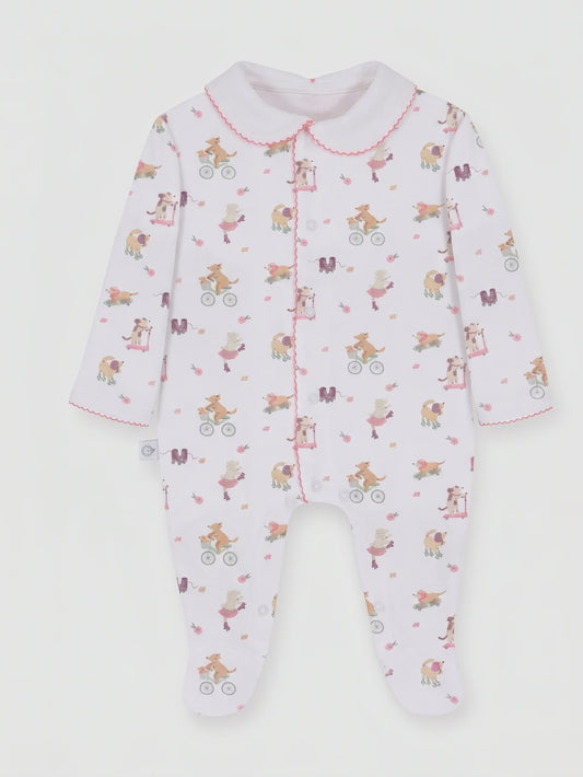 Roller Pups Pima One-Piece Pajamas