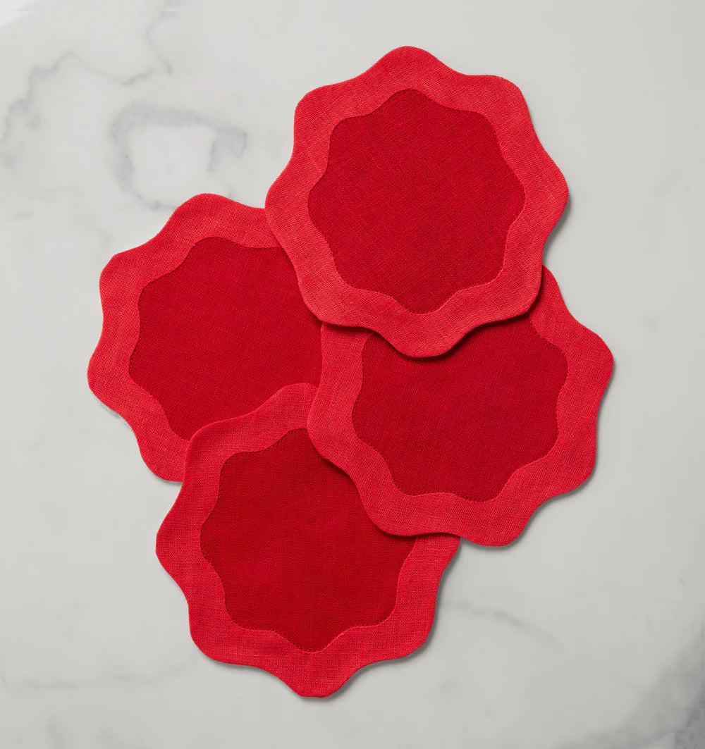 Ondulato Cockatil Napkins - Set of 6