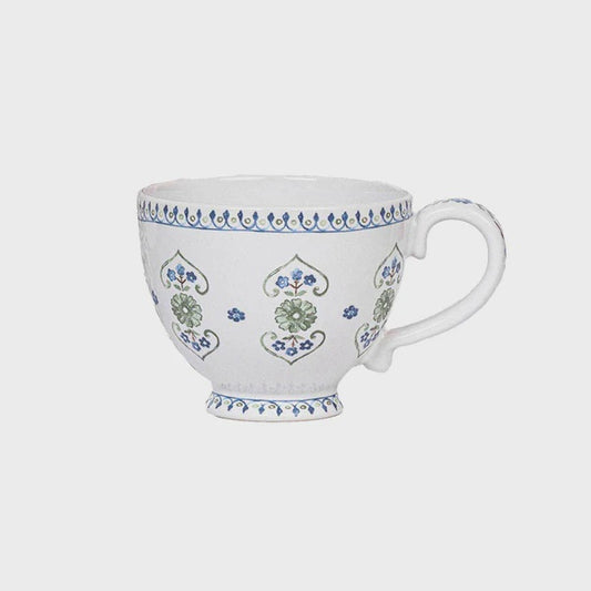 Villa Seville Chambray Breakfast Cup