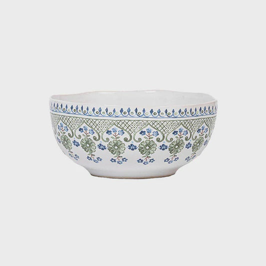 Villa Seville Chambray Cereal/Ice Cream Bowl