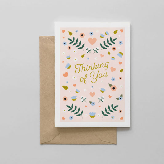 Thinking of You Floral Card