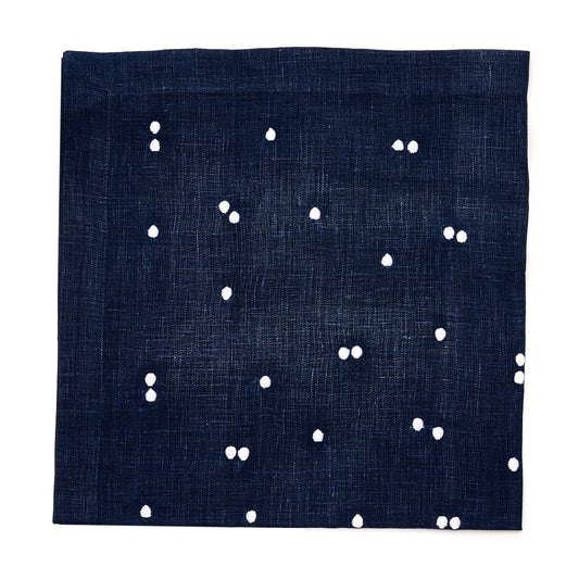 White Scattered Dots Napkin