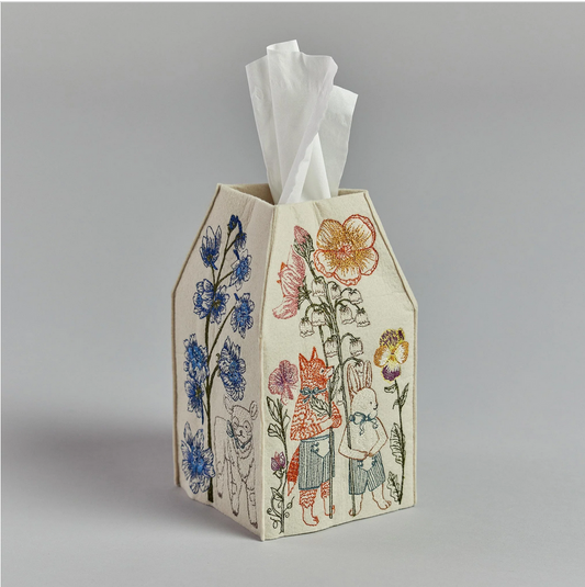 Spring Parade Tissue Box Cover