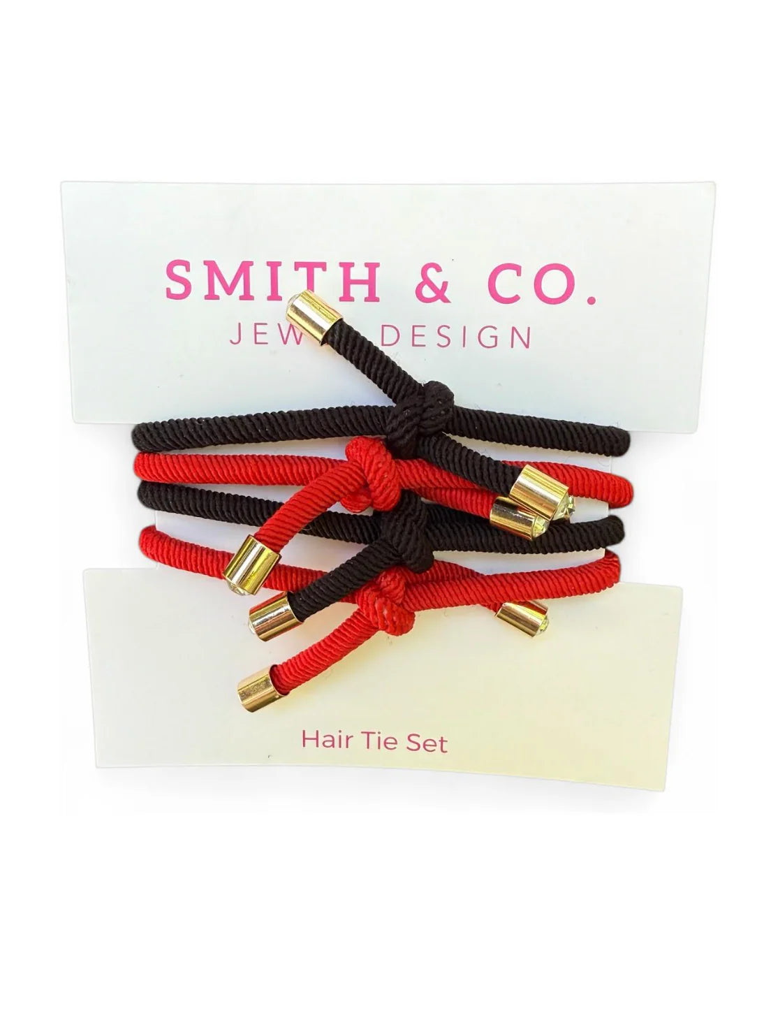 Smith & Co Hair Tie Set/4