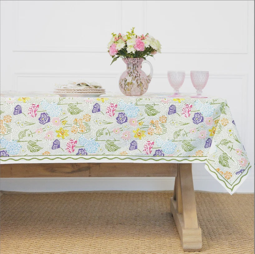 Festive Garden Tablecloth