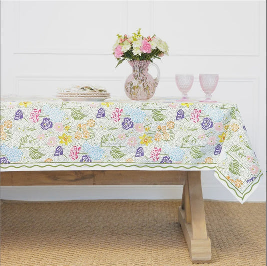 Festive Garden Tablecloth
