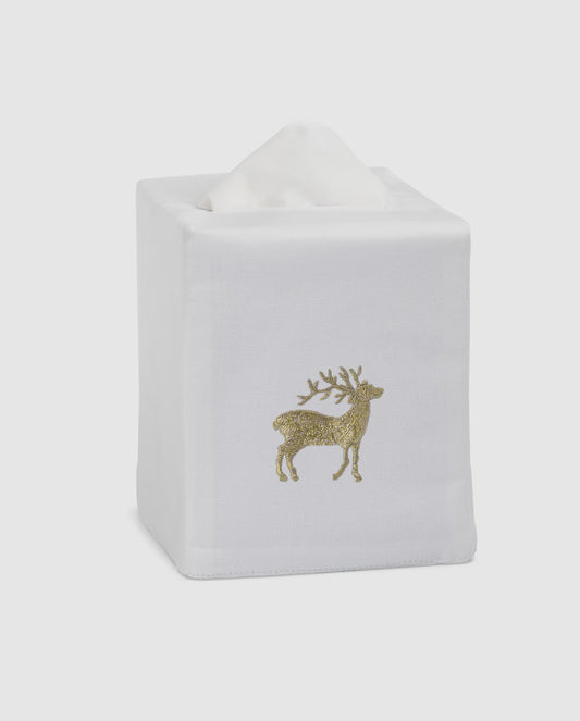 Reindeer Gold Tissue Cover