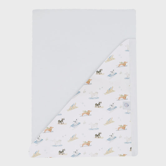 Ski Pups Boy Hooded Towel