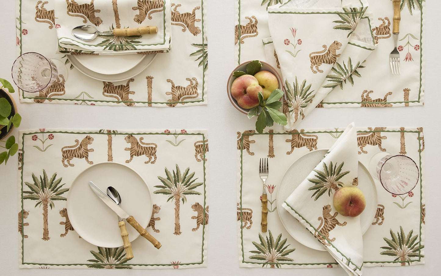 Tiger Palm Tablecloth