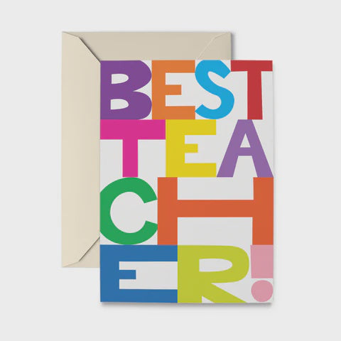 Teacher! Greeting Card
