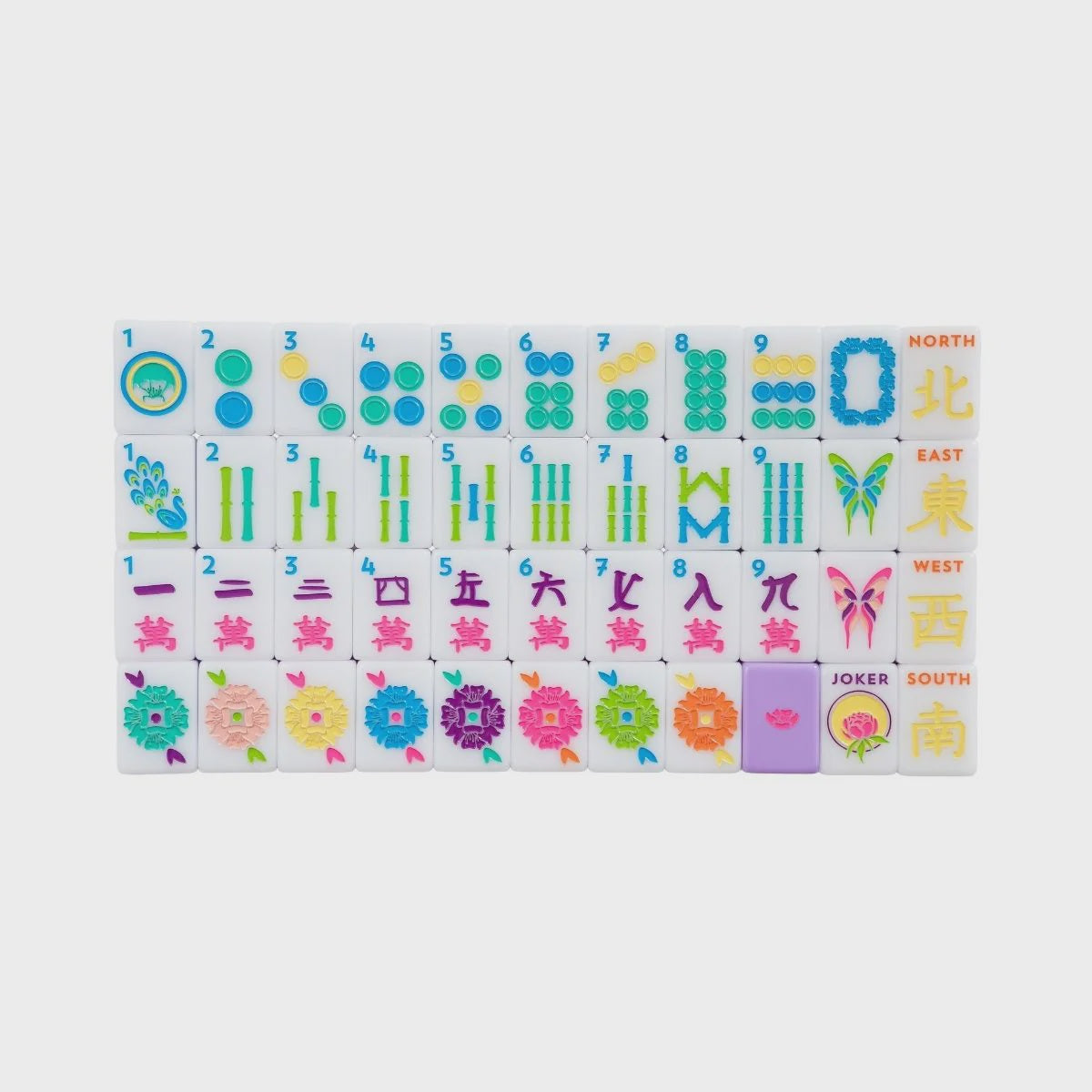 The Brights! Lilac House Tiles