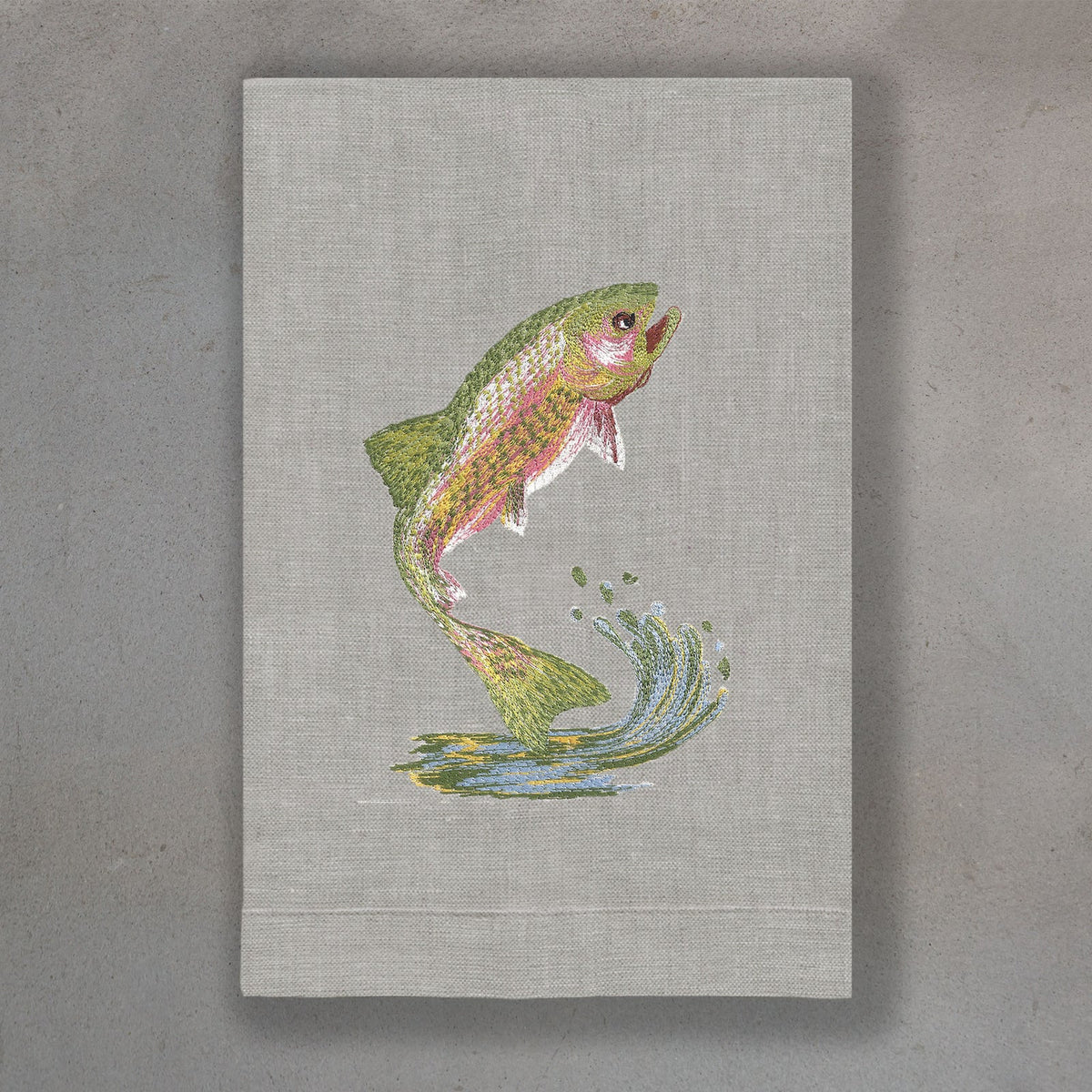 Trout Bright Guest Towel