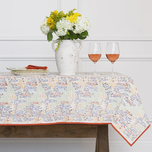 Day at the Races Tablecloth