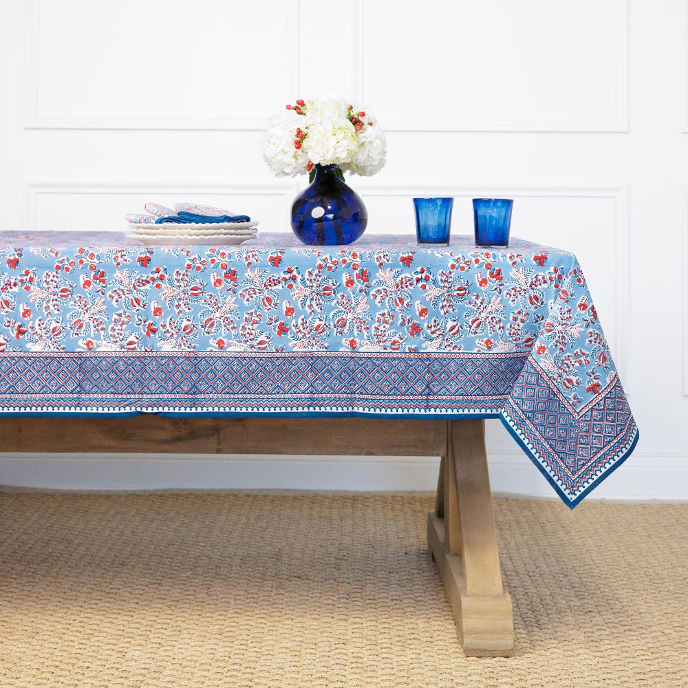 Grecian Palm Tablecloth