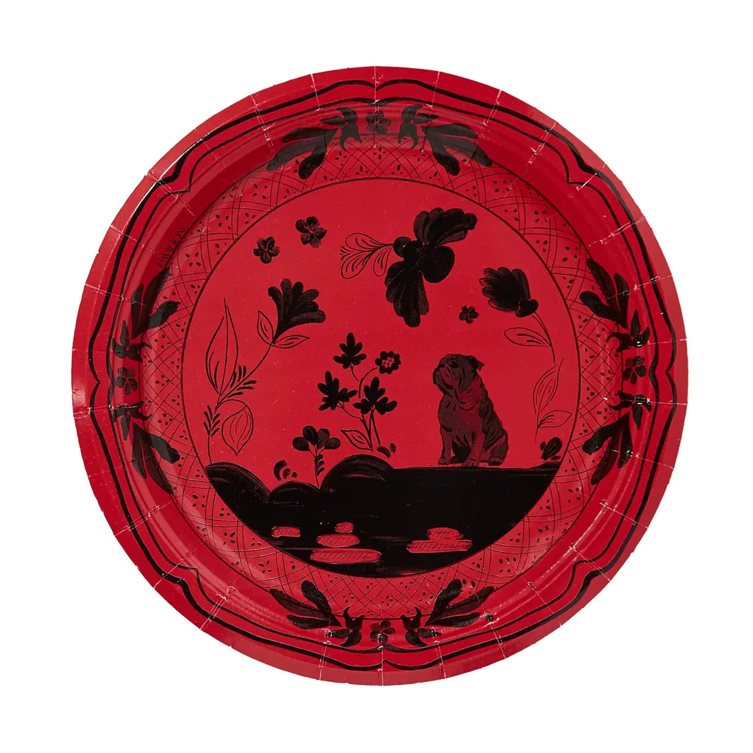 Pavilion Collegiate Inspired Paper Dessert Plates