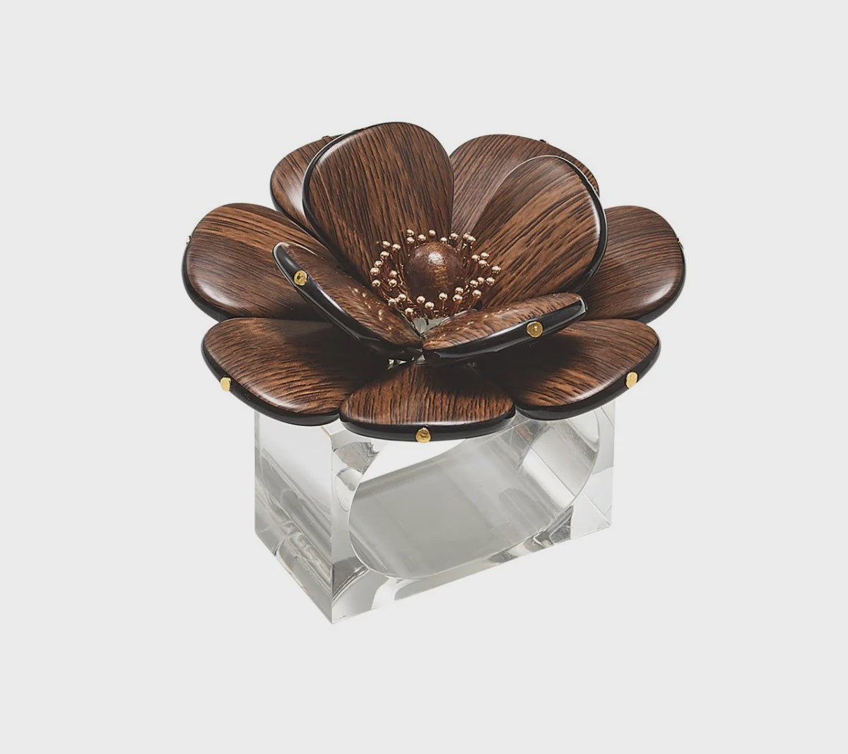 Begonia Flower Napkin Ring