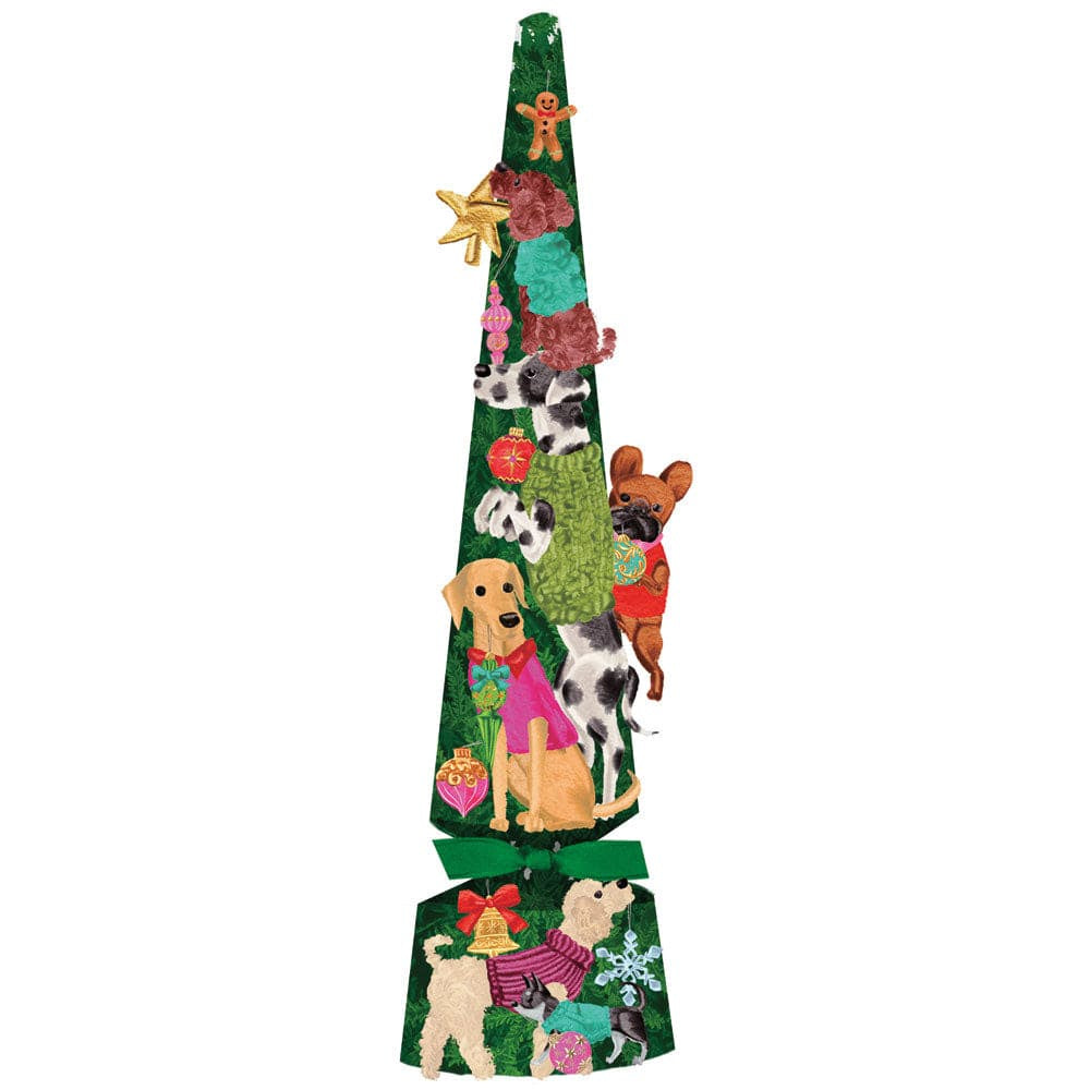 Dogs Decorating Tree Pet Favor