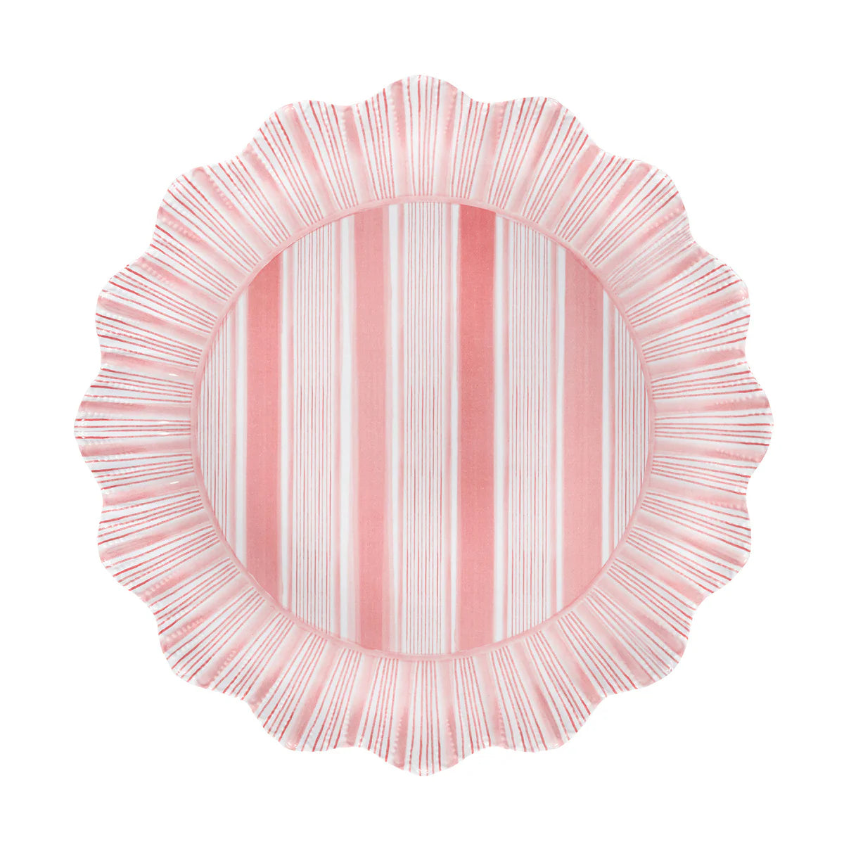 Cabana Stripe Melamine Dinner Plate