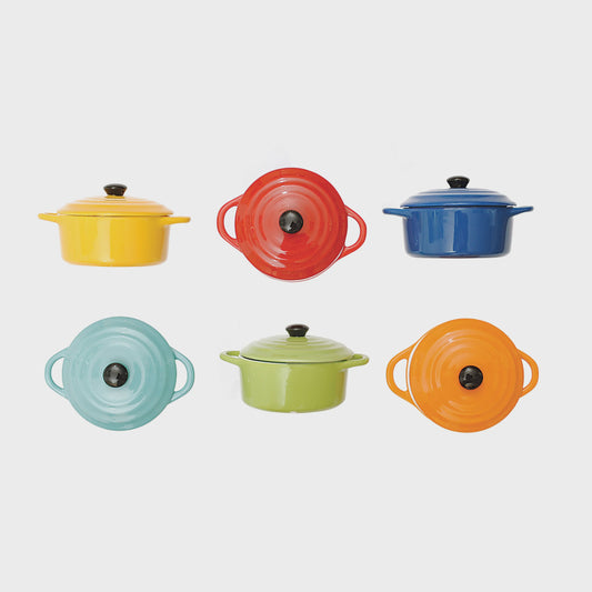 Stoneware Mini Baker w/Lid