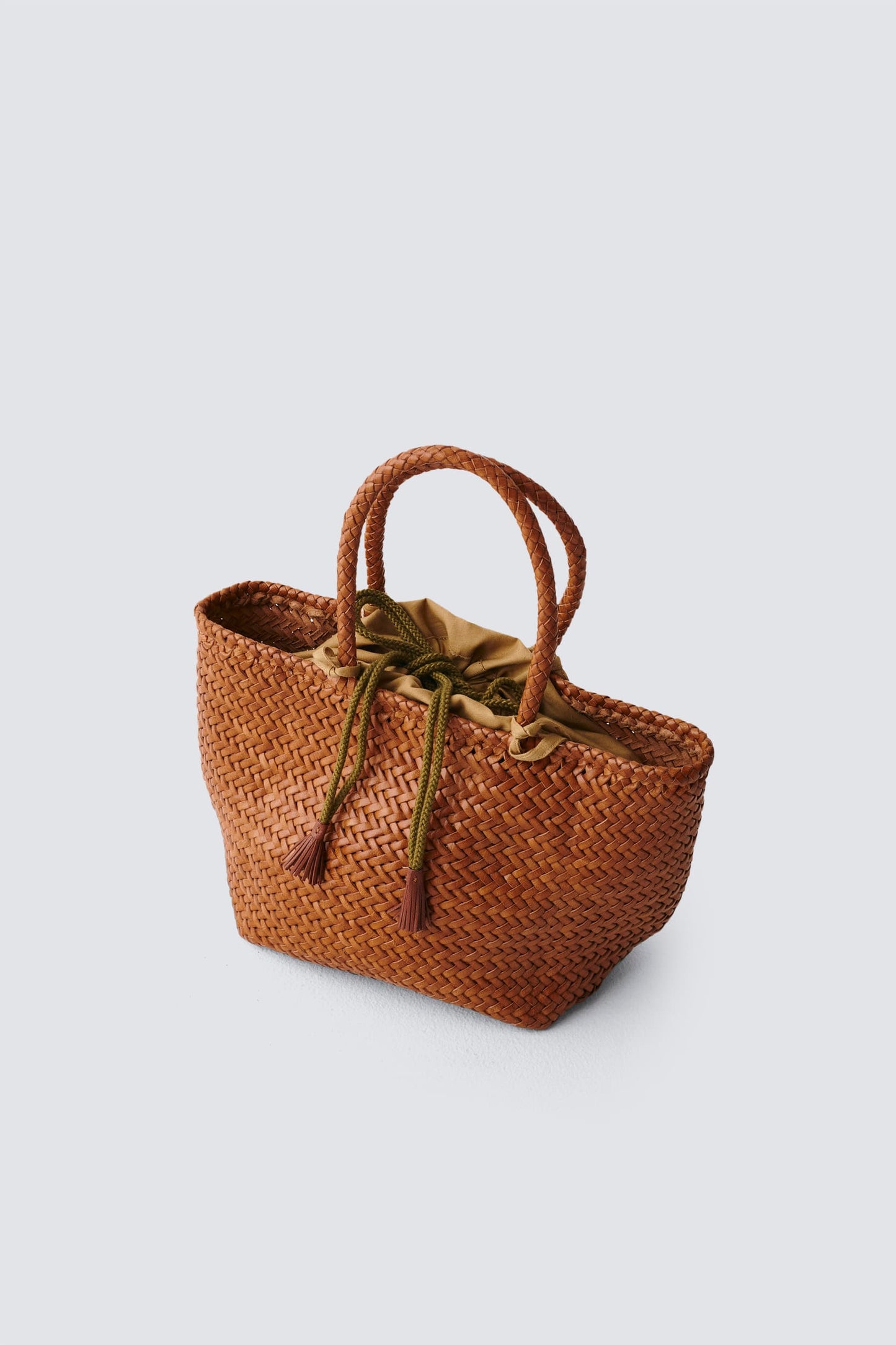 Grace Small Basket w/ Cotton Drawstring Bag