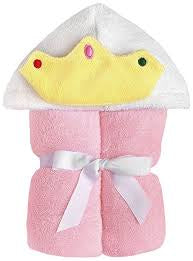 Pink Princess Hooded Towel