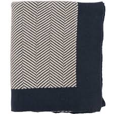 Herringbone Knitted Throw