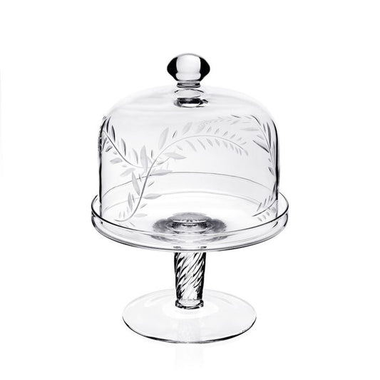 Jasmine 7" Cake Dome & Stand