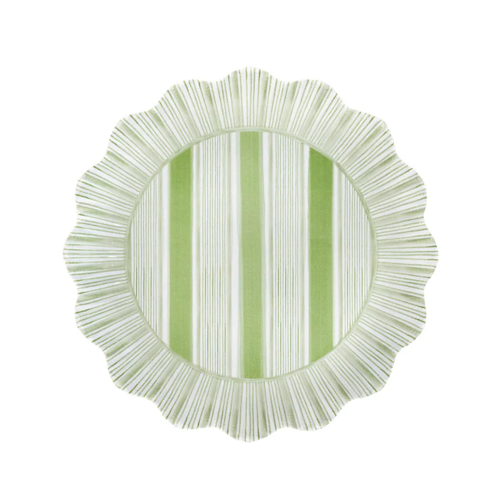 Cabana Stripe Melamine Dessert/Salad Plate