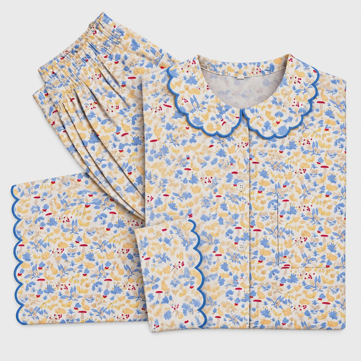 Peter Pan Collar Pajamas