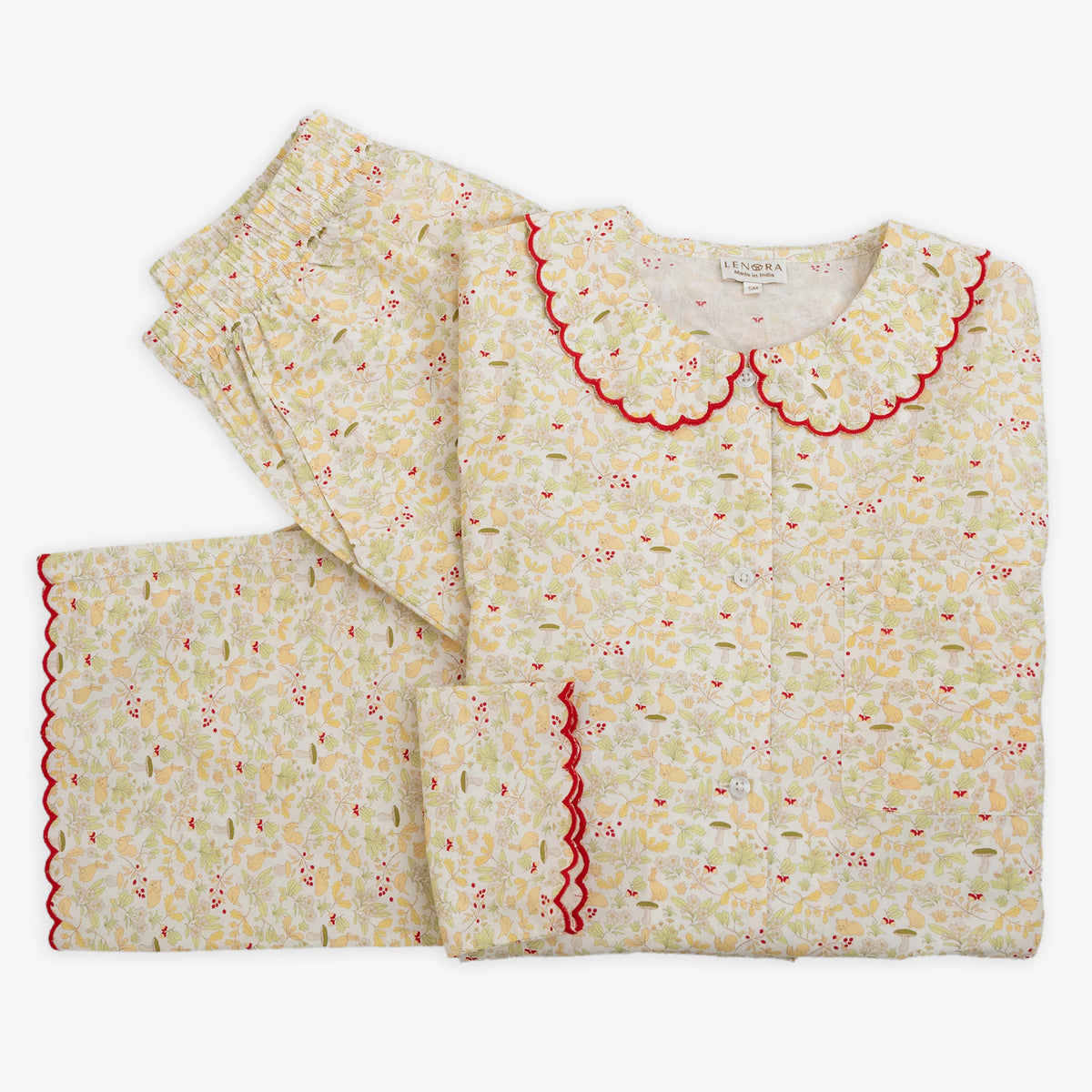 Peter Pan Collar Pajamas