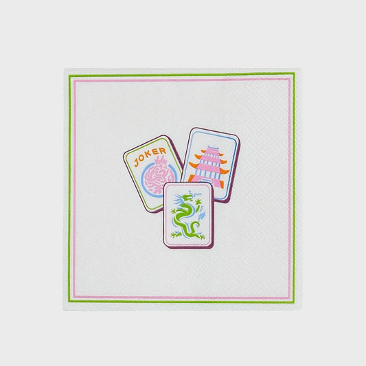 Mahjong Cocktail Napkins